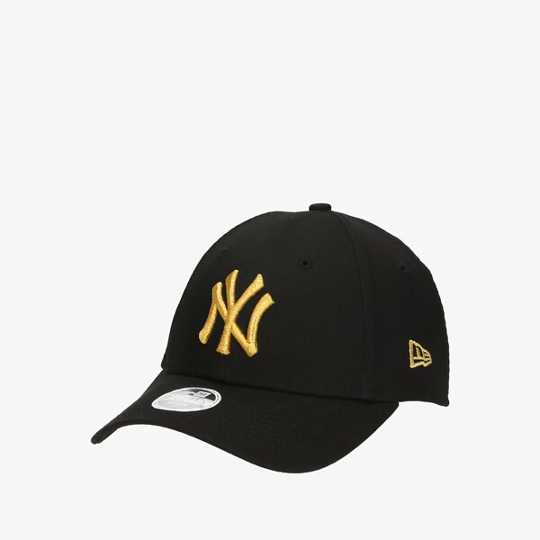 Sieviešu cepure ar nagu NEW ERA CEPURE WMNS METALLIC LOGO 940 NYY NEW YORK YANKEES 60222537 krāsa melna