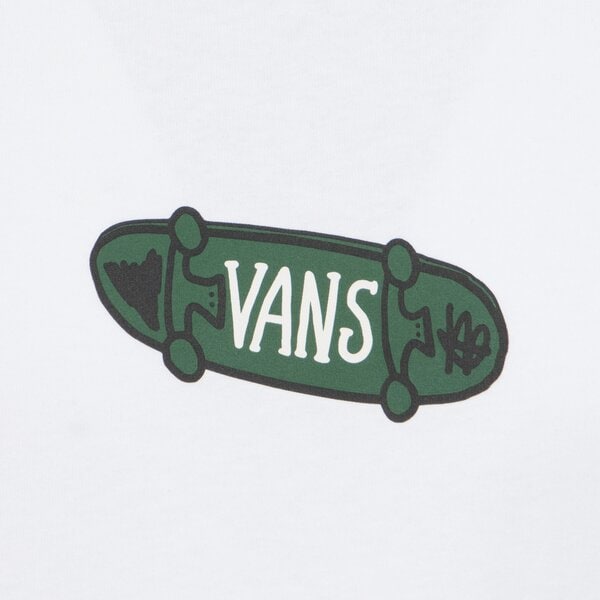 Vīriešu t krekli VANS T-SHIRT SKATER LOOSE SS vn000ktzwht krāsa balta