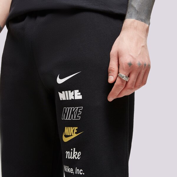 Vīriešu bikses NIKE BIKSES M NK CLUB+ BB CF PANT MLOGO dx0795-010 krāsa melna