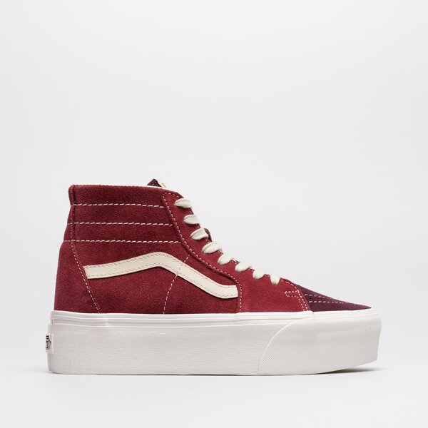 Sporta apavi sievietēm VANS UA SK8-HI TAPERED STACKFORM vn0a7q5ptwp1 krāsa sarkana