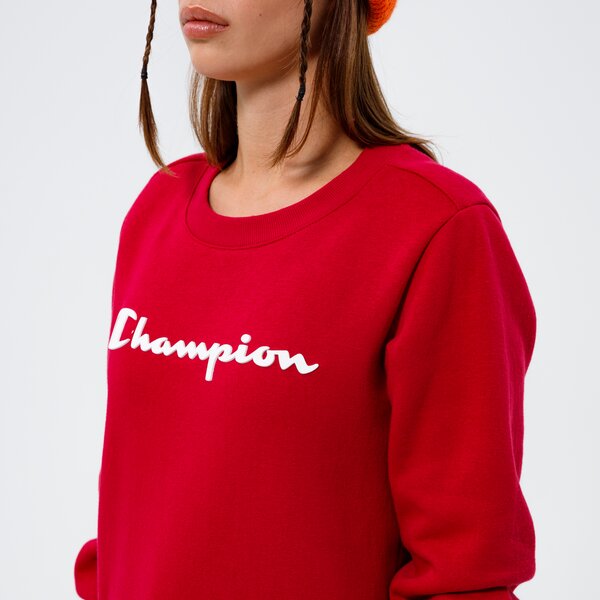 Sieviešu džemperis CHAMPION DŽEMPERIS CREWNECK SWEATSHIRT 113210rs061 krāsa bordo
