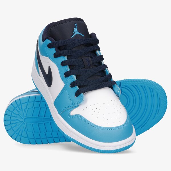 Sporta apavi bērniem AIR JORDAN 1 LOW  553560-144 krāsa zila
