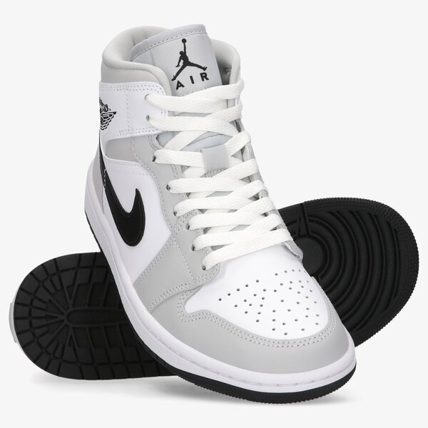 AIR JORDAN 1 MID  bq6472-015 krāsa pelēka