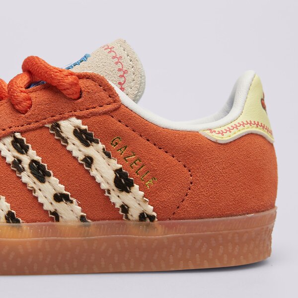 Sporta apavi bērniem ADIDAS GAZELLE CF EL I ji0075 krāsa oranža