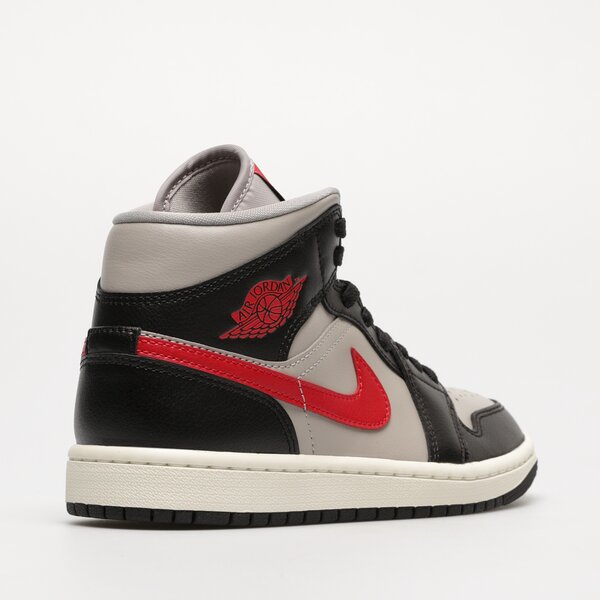 Sporta apavi sievietēm WMNS AIR JORDAN 1 MID bq6472-060 krāsa pelēka