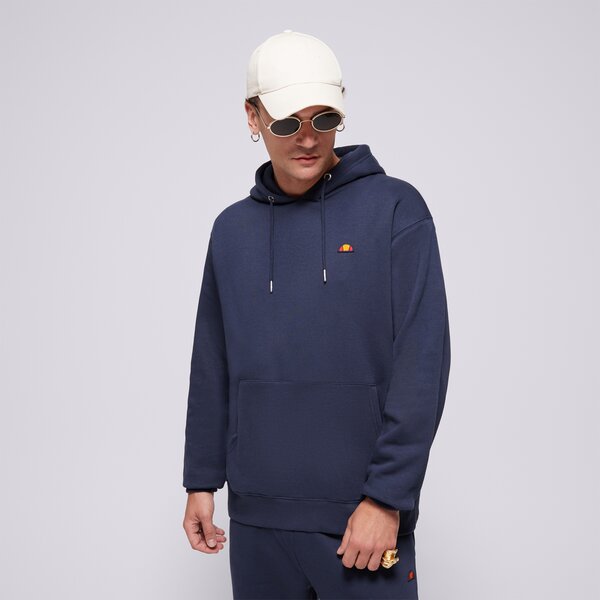 Vīriešu džemperis ELLESSE  DŽEMPERIS AR KAPUCI  VARON OH HOODY NAVY smg22037429 krāsa tumši zila