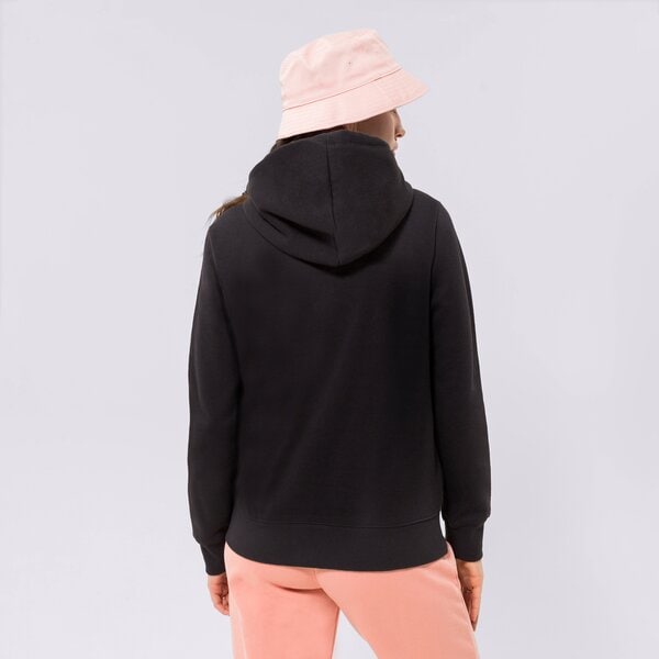 Sieviešu džemperis CHAMPION  DŽEMPERIS AR KAPUCI  HOODED SWEATSHIRT 115687kk001 krāsa melna