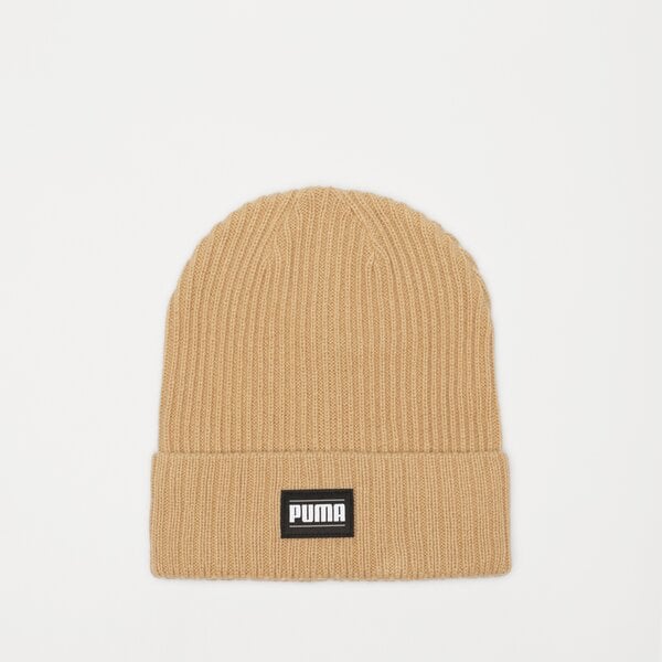 Sieviešu ziemas cepure PUMA CEPURE RIBBED CLASSIC CUFF BEANIE 024038 07 krāsa bēša