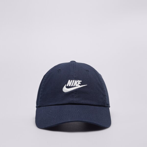 Sieviešu cepure ar nagu NIKE CEPURE U NK CLUB CAP U CB FUT WSH L fb5368-410 krāsa tumši zila