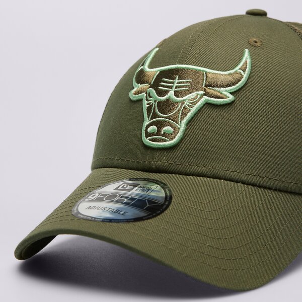 Vīriešu cepure ar nagu NEW ERA CEPURE NBA 940 TRUCKER BULLS CHICAGO BULLS 60503605 krāsa haki