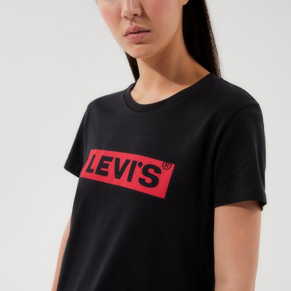 Krekli sievietēm LEVI'S T-KREKLS THE PERFECT TEE 17369-1506 krāsa melna