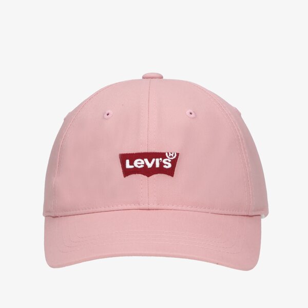 Sieviešu cepure ar nagu LEVI'S CEPURE MID BATWING BASEBALL CAP d5460-0004 krāsa rozā