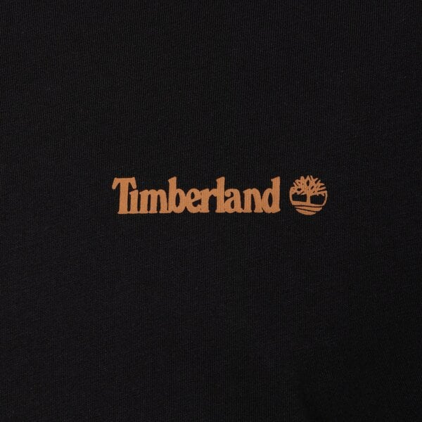 Vīriešu t krekli TIMBERLAND T-SHIRT SMALL LOGO PRINT tb0a5pgz0011 krāsa melna