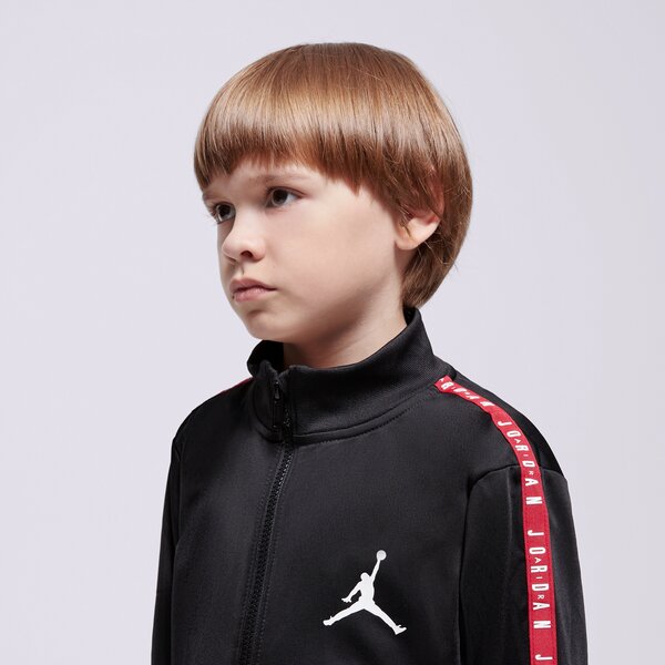 T krekli bērniem JORDAN SPORTA KOSTIMS JDN AIR JORDAN TRICOT SET BOY 95a449-023 krāsa melna