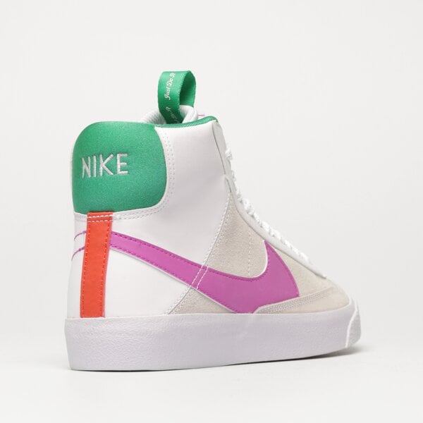 Sporta apavi bērniem NIKE BLAZER MID '77 SE D dq6084-101 krāsa balta