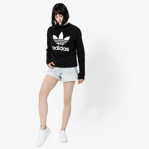 Sieviešu džemperis ADIDAS DŽEMPERIS TRF CREW SWEAT ADICOLOR dv2612 krāsa melna