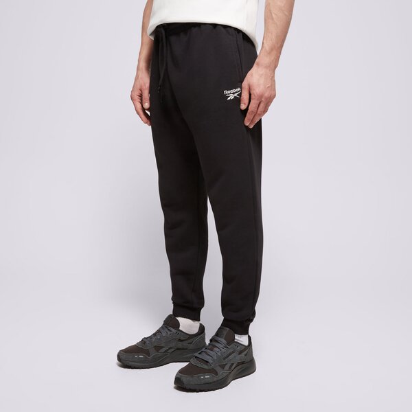 Vīriešu bikses REEBOK BIKSES RI FT LEFT LEG JOGGER hs7376_100065295 krāsa melna