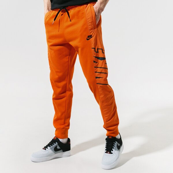 Vīriešu bikses NIKE BIKSES SPORTSWEAR cz9942-893 krāsa oranža