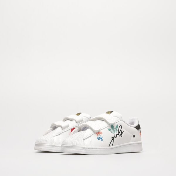 Sporta apavi bērniem ADIDAS SUPERSTAR PU.CF I h00779 krāsa balta