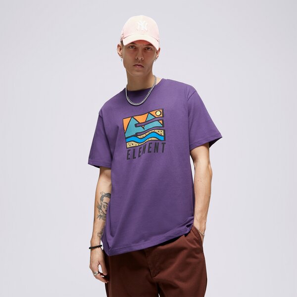 Vīriešu t krekli ELEMENT T-SHIRT TREKKA SS elyzt00351-psd0 krāsa violeta