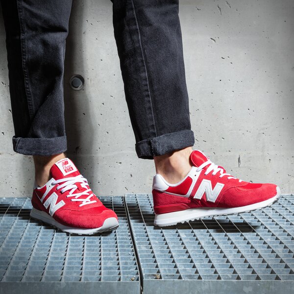 Sporta apavi vīriešiem NEW BALANCE 574  ml574pi2 krāsa sarkana