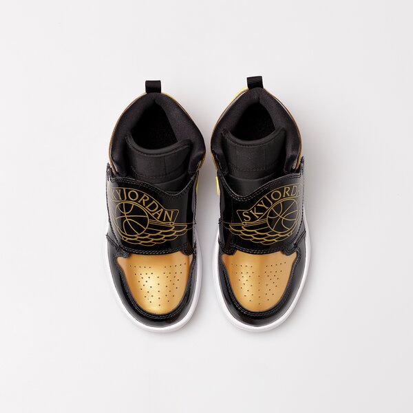Sporta apavi bērniem SKY JORDAN 1 SE CBR BP  dv6069-071 krāsa melna