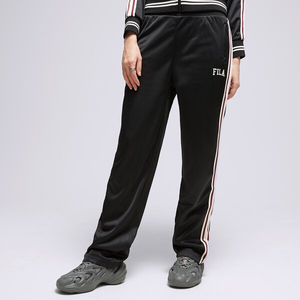 Sieviešu bikses FILA BIKSES STRIPE PLY PNT BK/PK liloblk krāsa melna