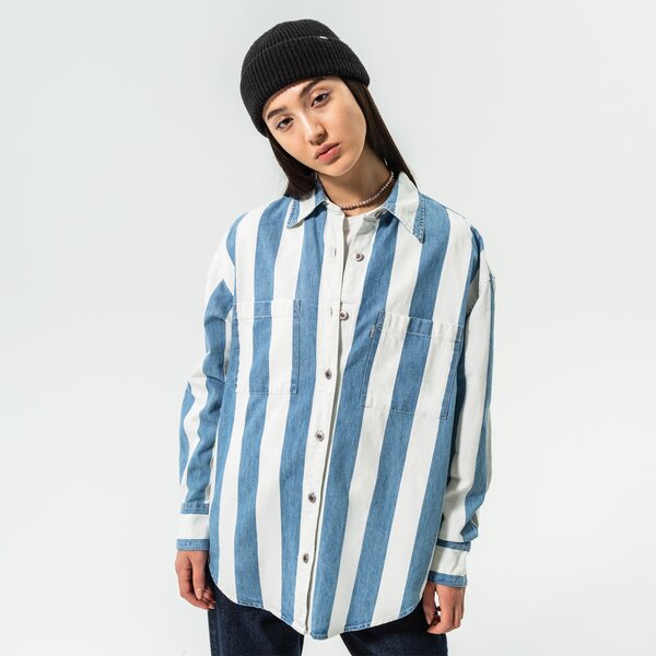 Krekli sievietēm LEVI'S KREKLS SILVERTAB LOOSE SHIRT a3493-0001 krāsa balta