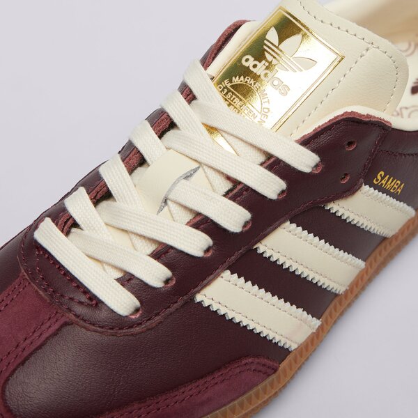 Sporta apavi sievietēm ADIDAS SAMBA OG W id0477 krāsa bordo