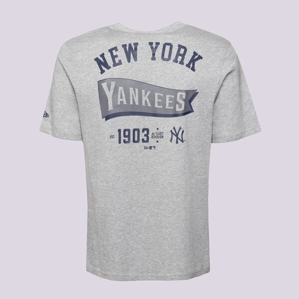 Vīriešu t krekli NEW ERA T-KREKLS MLB PENNANT NYY NEW YORK YANKEES 60596204 krāsa pelēka