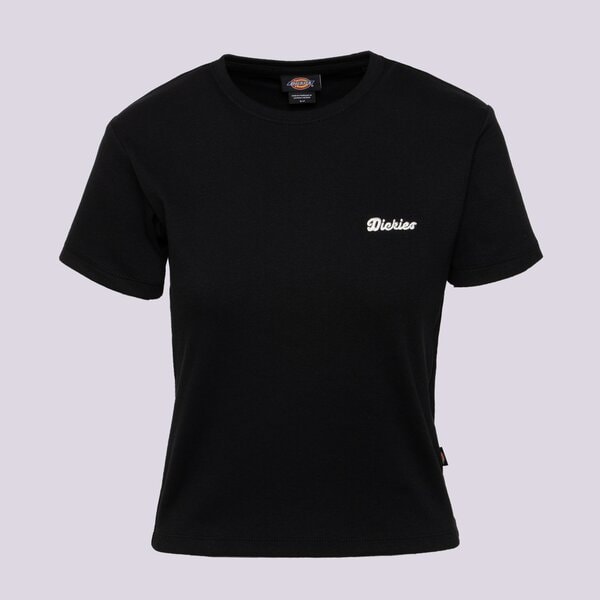 Krekli sievietēm DICKIES T-SHIRT LEWISTOWN EMBRO SS TEE W dk0a4z8jblk1 krāsa melna