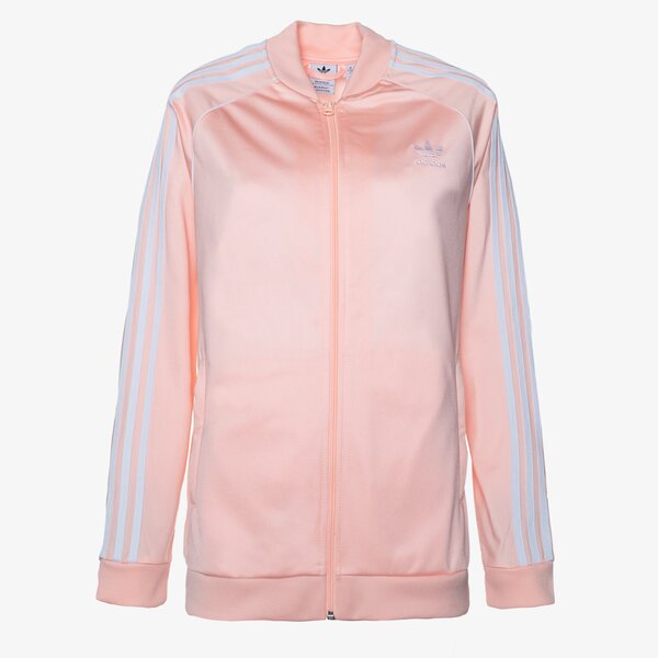 Džemperi bērniem ADIDAS DŽEMPERIS AR RĀVĒJSLĒDZĒJU  SST TRACK TOP GIRL h37864 krāsa rozā