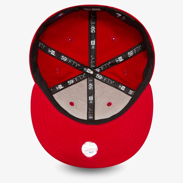 Sieviešu cepure ar nagu NEW ERA CEPURE 5950 NYY RED MLB BASIC NY YANKEES 10011573 krāsa sarkana