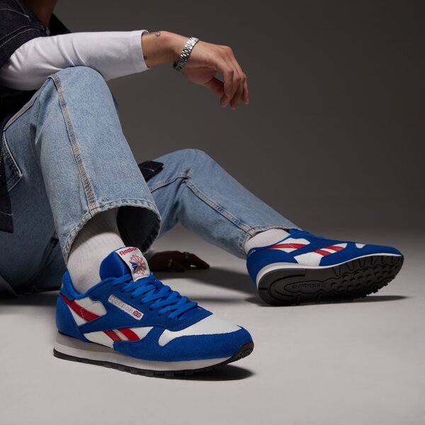Sporta apavi vīriešiem REEBOK CLASSIC LEATHER 100209519 krāsa balta