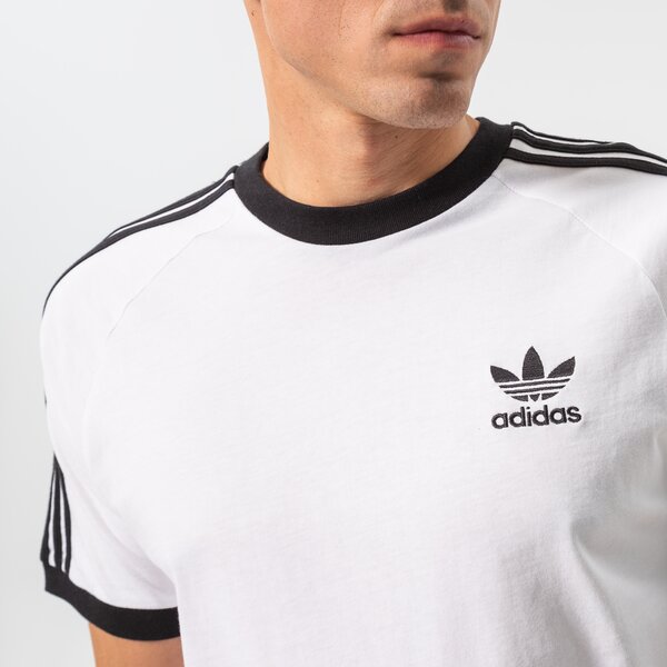 Vīriešu t krekli ADIDAS T-SHIRT 3-STRIPES TEE gn3494 krāsa balta
