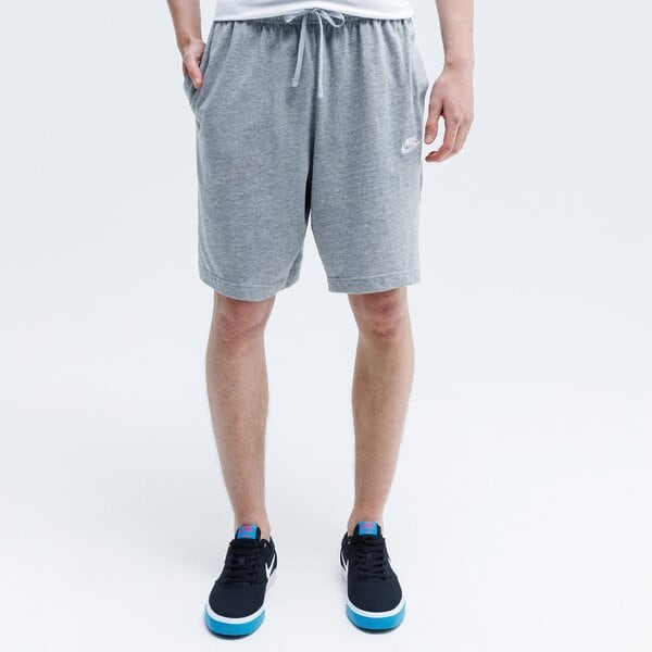 Vīriešu šorti NIKE ŠORTI SPORTSWEAR CLUB FLEECE SHORTS bv2772-063 krāsa pelēka