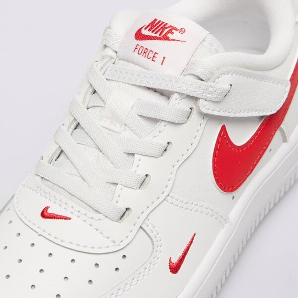 Sporta apavi bērniem NIKE FORCE 1 LOW EASYON PS hm9652-101 krāsa balta