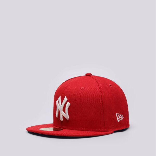 Sieviešu cepure ar nagu NEW ERA CEPURE 5950 NYY RED MLB BASIC NY YANKEES 10011573 krāsa sarkana