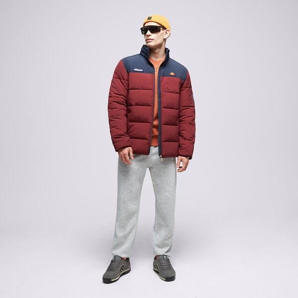 Ziemas jaka vīriešiem ELLESSE JAKA ZIEMAS NEBULA BRGND/NAVY PADDED JACKET shr12789803 krāsa bordo