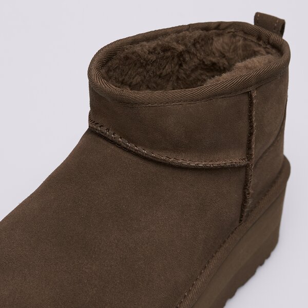 Casual sievietēm UGG CLASSIC ULTRA MINI PLATFORM 1135092-bcdr krāsa brūna