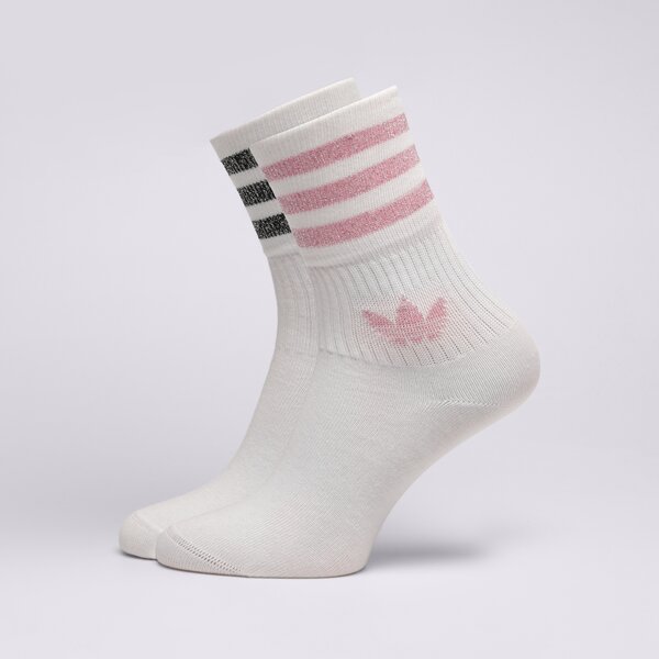 Sieviešu zeķes ADIDAS ZEĶES MID CUT GLT SCK hk0301 krāsa balta