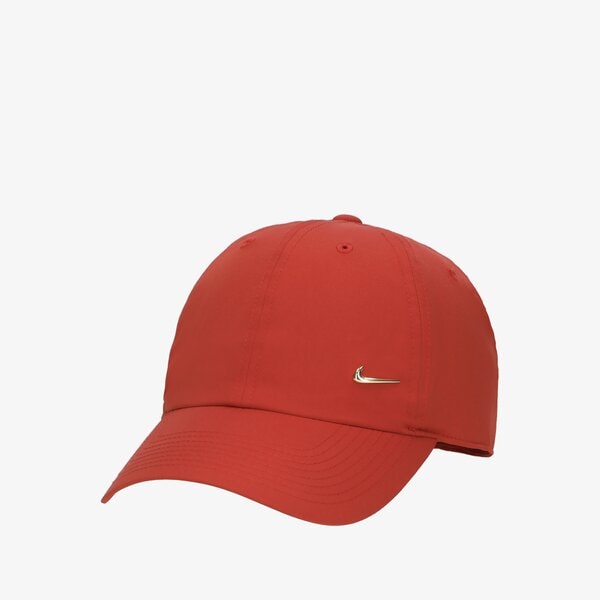 Sieviešu cepure ar nagu NIKE CEPURE NIKE SPORTSWEAR HERITAGE 86 943092-623 krāsa sarkana