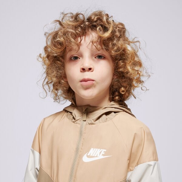 Virsjakas bērniem NIKE JAKA SPORTSWEAR WINDRUNNER BOY 850443-248 krāsa bēša