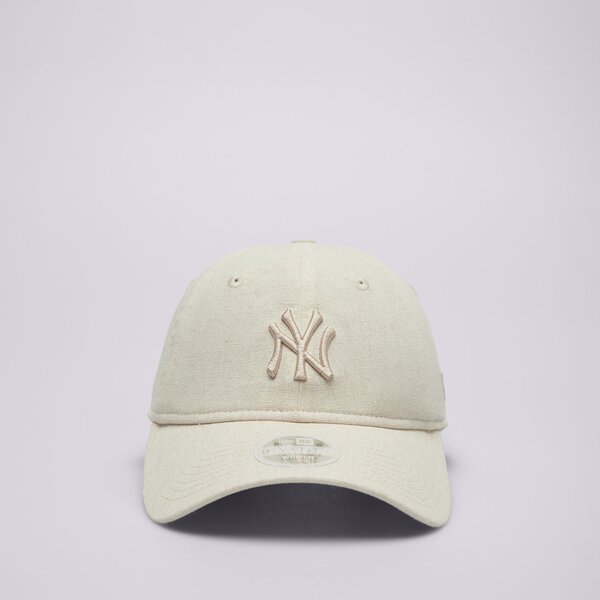 Sieviešu cepure ar nagu NEW ERA CEPURE WMNS LINEN 920 NYY NEW YORK YANKEES 60667643 krāsa bēša