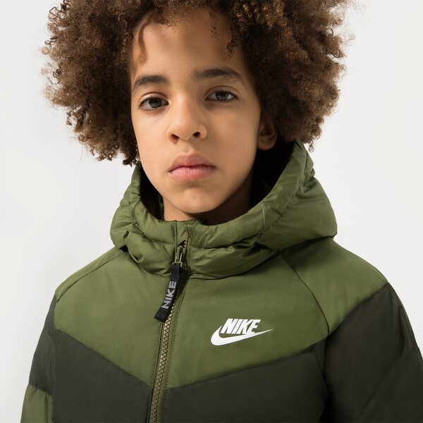 Virsjakas bērniem NIKE JAKA ZIEMAS K NSW SYNFL HD JKT BOY dx1264-326 krāsa haki