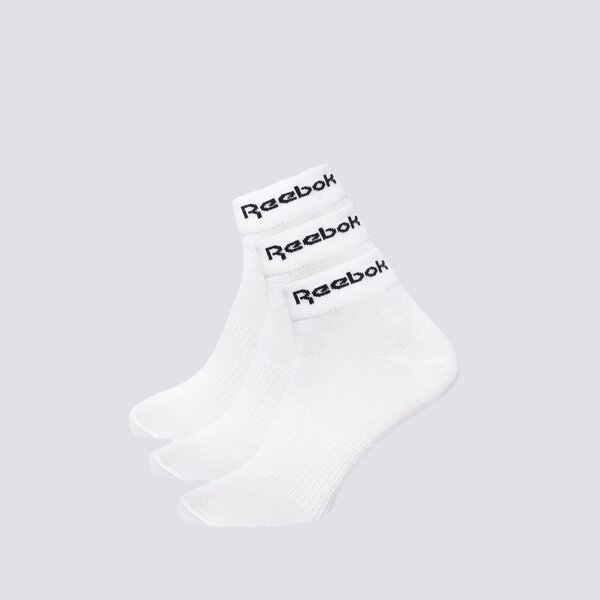Sieviešu zeķes REEBOK ZEĶES ACT CORE ANKLE SOCK 3P gh8167 krāsa balta