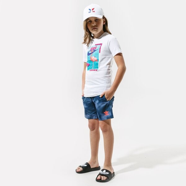T krekli bērniem NIKE T-SHIRT B NSW TEE BEACH FLAMINGO PHOTO dj3804-100 krāsa balta