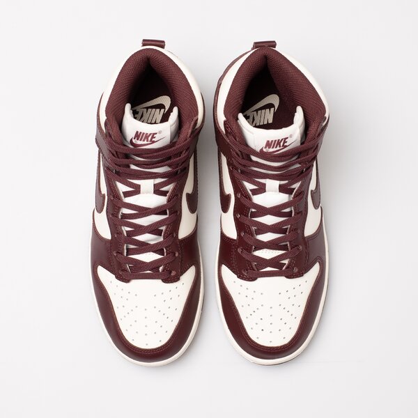 Sporta apavi sievietēm NIKE DUNK HIGH  dd1869601 krāsa bordo