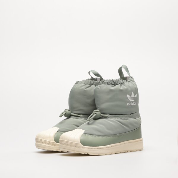 Ziemas zābaki bērniem ADIDAS SUPERSTAR 360 BOOT C ig5078 krāsa zaļa
