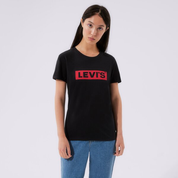 Krekli sievietēm LEVI'S T-KREKLS THE PERFECT TEE 17369-1506 krāsa melna